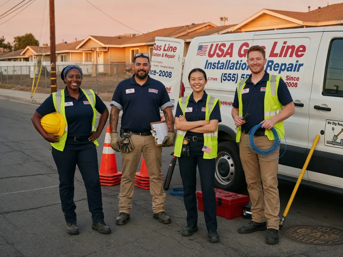 Gas Line Installation company in Saint Olaf, IA